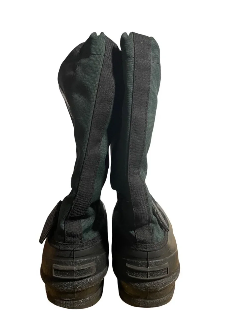 Arctic Tracks Winter Snow Boots Black & Green Insulated Waterproof Outdoor Mens
